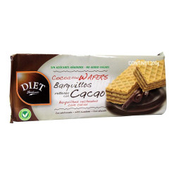 BARQUILLOS RELLENOS CACAO D.R. 200g